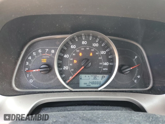 2013 Toyota RAV4 LE with VIN JTMZFREV0D5010924, listed as a Copart auction lot 47358605 with 148,888 mi miles and Salvage Title. Bid and sale history available at DreamBid. Image 9.