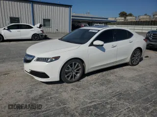2017 Acura TLX V6 w/Technology Pkg with VIN 19UUB2F56HA005334, listed as a Copart auction lot 50557105 with 92,952 mi miles and Salvage Title. Bid and sale history available at carsss.com. Image 1.