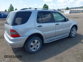2005 Mercedes-Benz M 500 with VIN 4JGAB75EX5A536561, listed as a IAAI auction lot 40088398 with 206,184 mi miles and . Bid and sale history available at DreamBid. Image 4.