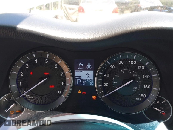 2012 Infiniti M with VIN JN1BY1AR4CM396809, listed as a IAAI auction lot 42394230 with 227,846 mi miles and . Bid and sale history available at DreamBid. Image 7.