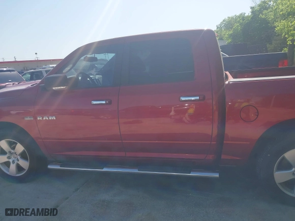 2009 Dodge Ram 1500 Laramie with VIN 1D3HB13T29J501785, listed as a IAAI auction lot 42010637 with 172,926 mi miles. Bid and sale history available at carsss.com. Image 14.