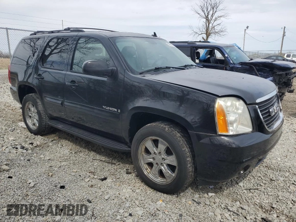2007 GMC Yukon SLT with VIN 1GKFK13077J150363, listed as a Copart auction lot 52954795 with 0 mi miles and Clean Title. Bid and sale history available at carsss.com. Image 4.