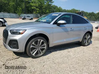 2023 Audi Q5 Sportback S line Prestige with VIN WA16AAFY4P2077411, listed as a Copart auction lot 65524644 with 12,065 mi miles and Salvage title. Bid and sale history available at DreamBid. Image 1.