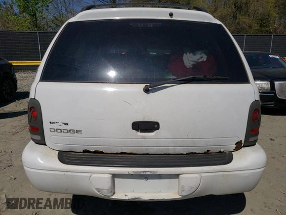 1999 Dodge Durango with VIN 1B4HR28Y0XF544369, listed as a Copart auction lot 52482525 with 232,180 mi miles and Salvage Title. Bid and sale history available at DreamBid. Image 6.
