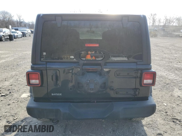 2022 Jeep Wrangler Unlimited Sport S with VIN 1C4HJXDG8NW200371, listed as a Copart auction lot 52548715 with 15,902 mi miles and Salvage Title. Bid and sale history available at DreamBid. Image 6.