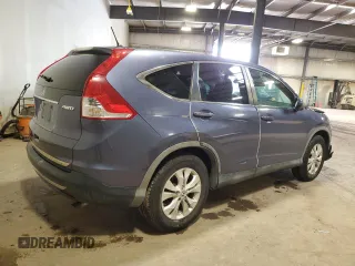 2013 Honda CR-V EX with VIN 2HKRM4H54DH604789, listed as a Copart auction lot 53092695 with 66,640 mi miles and Salvage Title. Bid and sale history available at carsss.com. Image 3.