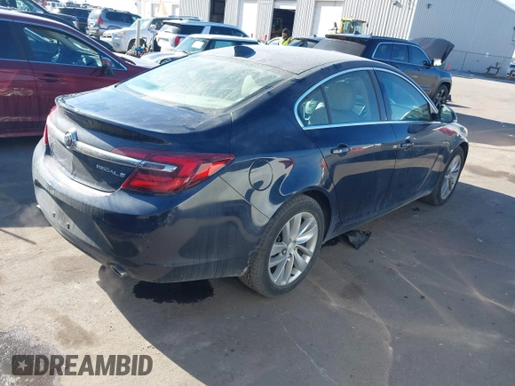 2016 Buick Regal Premium II with VIN 2G4GS5GX8G9199819, listed as a IAAI auction lot 41383318 with 64,330 mi miles and . Bid and sale history available at DreamBid. Image 4.