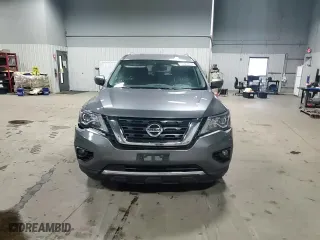 2018 Nissan Pathfinder SL with VIN 5N1DR2MM4JC644354, listed as a Copart auction lot 87827465 with 157,161 mi miles and Salvage Title. Bid and sale history available at carsss.com. Image 11.