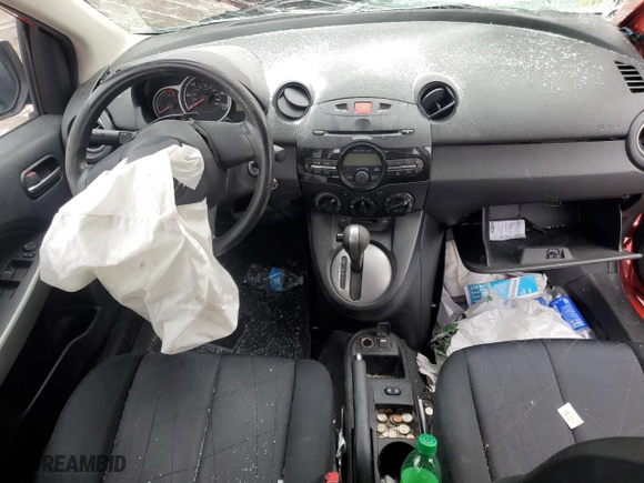2013 Mazda Mazda2 Sport with VIN JM1DE1KY9D0167796, listed as a Copart auction lot 86531394 with 0 mi miles and Salvage Title. Bid and sale history available at carsss.com. Image 8.