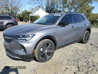 2021 Buick Envision Essence with VIN LRBFZPR44MD123148, listed as a Copart auction lot 76509054 with 73,794 mi miles and Salvage Title. Bid and sale history available at DreamBid. Image 1.