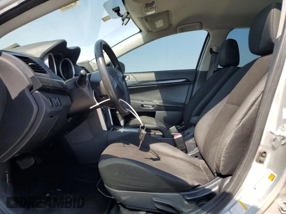 2017 Mitsubishi Lancer ES with VIN JA32U2FU9HU014615, listed as a Copart auction lot 75430664 with 92,308 mi miles and Salvage Title. Bid and sale history available at DreamBid. Image 7.