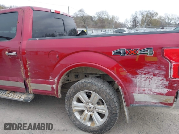 2018 Ford F-150 XL z VIN 1FTFW1EG7JKC38972, wystawiony jako IAAI lot #41976599 z przebiegiem 110 183 mil mil oraz . Historia ofert i sprzedaży dostępna na DreamBid. Obrazek 6.