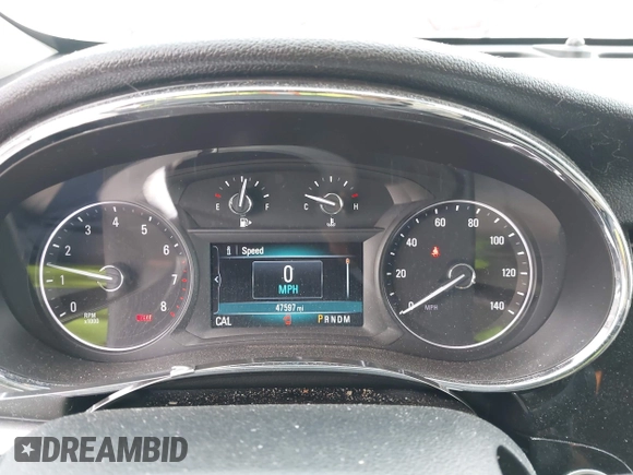 2017 Buick Encore Essence with VIN KL4CJCSBXHB032409, listed as a IAAI auction lot 41899826 with 47,597 mi miles and . Bid and sale history available at carsss.com. Image 7.