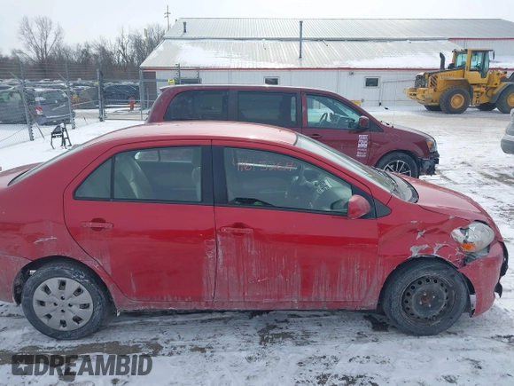 2009 Toyota Yaris with VIN JTDBT903991314767, listed as a IAAI auction lot 41615264 with 252,957 mi miles. Bid and sale history available at carsss.com. Image 13.