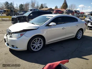 2013 Buick LaCrosse Touring with VIN 1G4GJ5E31DF267982, listed as a Copart auction lot 46803315 with 120,387 mi miles and Salvage Title. Bid and sale history available at carsss.com. Image 1.
