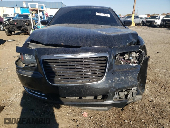 2014 Chrysler 300 with VIN 2C3CCABG5EH309524, listed as a Copart auction lot 76442434 with 143,939 mi miles and Salvage Title. Bid and sale history available at carsss.com. Image 5.