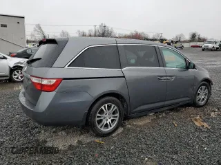 2012 Honda Odyssey EX with VIN 5FNRL5H41CB044470, listed as a Copart auction lot 51328415 with 287,479 mi miles and Salvage Title. Bid and sale history available at carsss.com. Image 3.