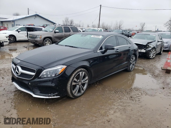 2016 Mercedes-Benz CLS with VIN WDDLJ6HB0GA173269, listed as a Copart auction lot 39609684 with 128,854 mi miles. Bid and sale history available at carsss.com. Image 1.