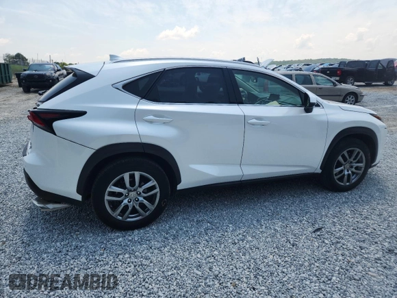 2016 Lexus NX 200t with VIN JTJYARBZ7G2036036, listed as a Copart auction lot 62380235 with 143,487 mi miles and Salvage title. Bid and sale history available at DreamBid. Image 3.