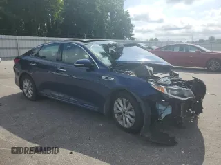 2018 Kia Optima S z VIN 5XXGT4L33JG226861, wystawiony jako Copart lot #60978105 z przebiegiem Nie podano mil oraz Szkoda całkowita • Salvage title. Historia ofert i sprzedaży dostępna na DreamBid. Obrazek 4.