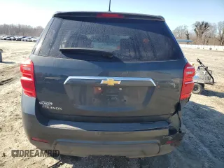 2017 Chevrolet Equinox LS with VIN 2GNALBEK7H1536890, listed as a Copart auction lot 45971515 with 209,645 mi miles and Clean Title. Bid and sale history available at carsss.com. Image 6.