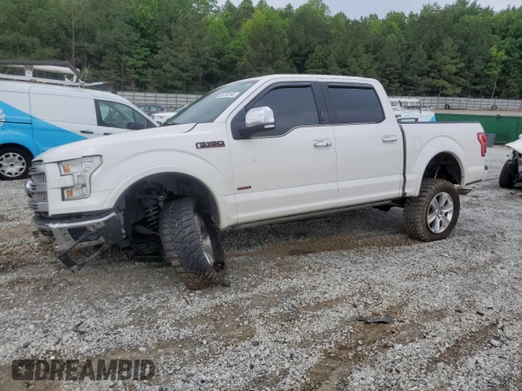 2016 Ford F-150 XL with VIN 1FTEW1CG8GFD50793, listed as a Copart auction lot 55134165 with 190,804 mi miles and Salvage title. Bid and sale history available at DreamBid. Image 1.