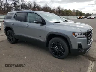 2023 GMC Acadia SLT with VIN 1GKKNULSXPZ253495, listed as a Copart auction lot 47650505 with 2 mi miles and Salvage Title. Bid and sale history available at DreamBid. Image 4.