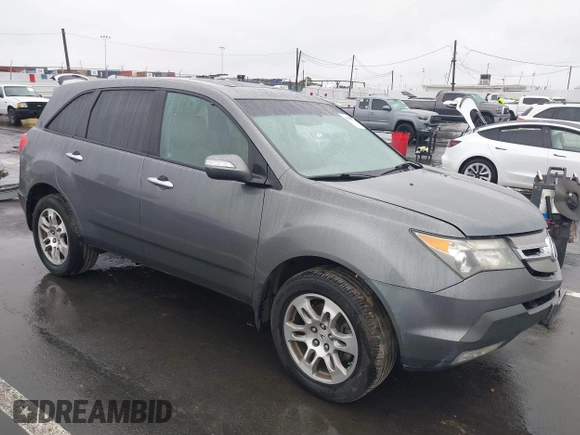 2008 Acura MDX Tech/Pwr Tail Gate with VIN 2HNYD286X8H553140, listed as a IAAI auction lot 41370158 with 158,374 mi miles. Bid and sale history available at carsss.com. Image 1.