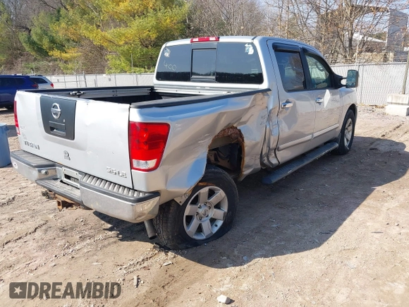 2004 Nissan Titan LE z VIN 1N6AA07B44N573319, wystawiony jako IAAI lot #42004100 z przebiegiem 196 357 mil mil oraz . Historia ofert i sprzedaży dostępna na DreamBid. Obrazek 4.