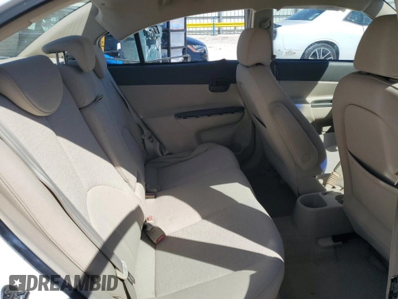 2006 Hyundai Accent GLS with VIN KMHCN46CX6U016680, listed as a Copart auction lot 48881085 with 49,262 mi miles and Salvage Title. Bid and sale history available at carsss.com. Image 10.