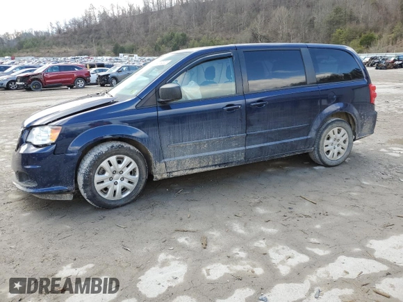 2017 Dodge Grand Caravan SE z VIN 2C4RDGBG8HR682867, wystawiony jako Copart lot #47192325 z przebiegiem 107 667 mil mil oraz Szkody całkowita. Historia ofert i sprzedaży dostępna na DreamBid. Obrazek 1.