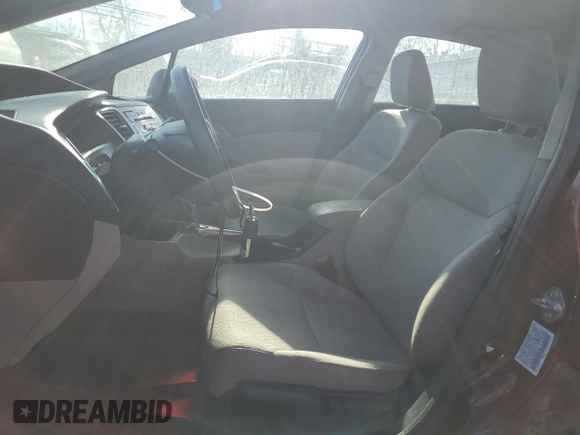2015 Honda Civic Sedan LX with VIN 19XFB2F54FE041024, listed as a Copart auction lot 48108275 with 117,243 mi miles and Salvage Title. Bid and sale history available at carsss.com. Image 7.