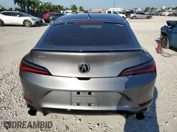 2024 Acura Integra w/A-Spec Package with VIN 19UDE4H39RA013234, listed as a Copart auction lot 74548874 with 6,682 mi miles and Salvage Title. Bid and sale history available at carsss.com. Image 6.