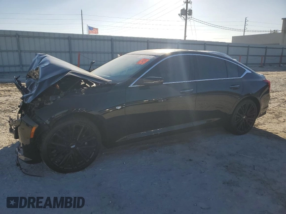 2021 Cadillac CT5 Premium Luxury z VIN 1G6DN5RWXM0143344, wystawiony jako Copart lot #41853014 z przebiegiem 7 421 mil mil oraz Szkoda całkowita • Salvage title. Historia ofert i sprzedaży dostępna na DreamBid. Obrazek 1.