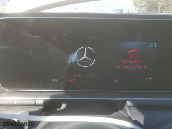 2024 Mercedes-Benz GLE with VIN 4JGFB4GB7RB145035, listed as a Copart auction lot 46124325 with NaN miles and Salvage Title. Bid and sale history available at carsss.com. Image 9.