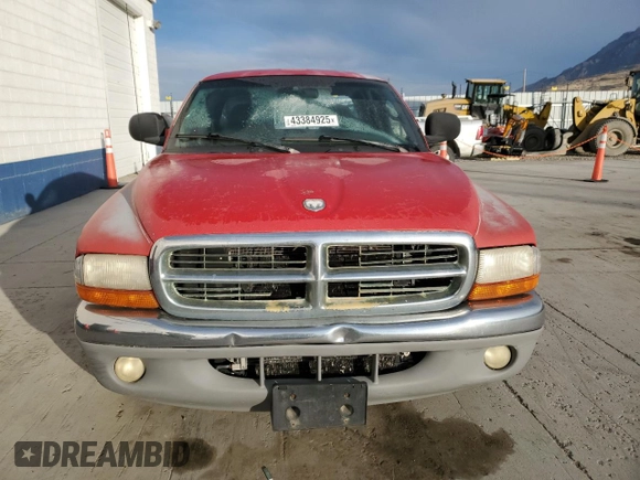 2000 Dodge Dakota Sport with VIN 1B7GL22NXYS730959, listed as a Copart auction lot 43384925 with 177,178 mi miles and Clean Title. Bid and sale history available at carsss.com. Image 5.