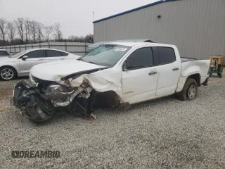 2019 Chevrolet Colorado 2WD Work Truck with VIN 1GCGSBEN3K1225745, listed as a Copart auction lot 87800275 with 38,689 mi miles and Salvage Title. Bid and sale history available at carsss.com. Image 1.
