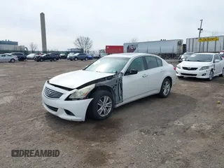 2012 Infiniti G37 x with VIN JN1CV6AR7CM971706, listed as a IAAI auction lot 41816874 with 218,511 mi miles. Bid and sale history available at carsss.com. Image 2.
