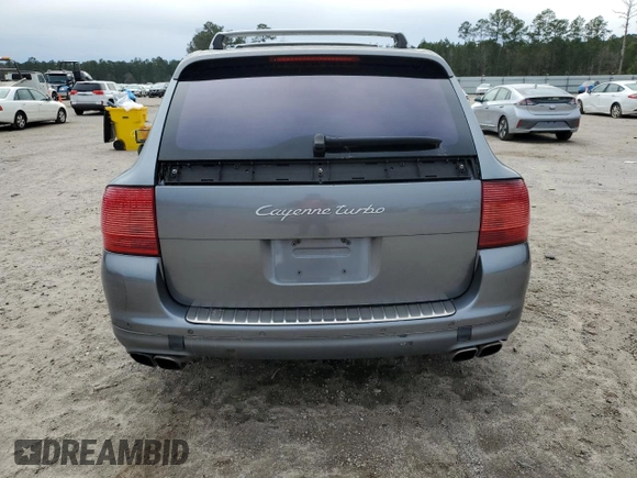 2004 Porsche Cayenne Turbo with VIN WP1AC29P04LA91216, listed as a Copart auction lot 88117265 with 0 mi miles and Salvage Title. Bid and sale history available at carsss.com. Image 6.