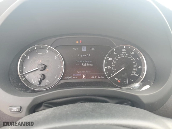 2020 Infiniti QX50 AUTOGRAPH with VIN 3PCAJ5M13LF112119, listed as a Copart auction lot 50405495 with 15,666 mi miles and Salvage Title. Bid and sale history available at carsss.com. Image 9.