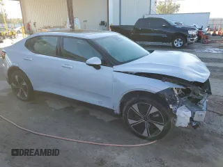 2023 Polestar 2 with VIN YSMED3KA7PL122854, listed as a Copart auction lot 74994294 with 55,404 mi miles and Salvage Title. Bid and sale history available at carsss.com. Image 8.