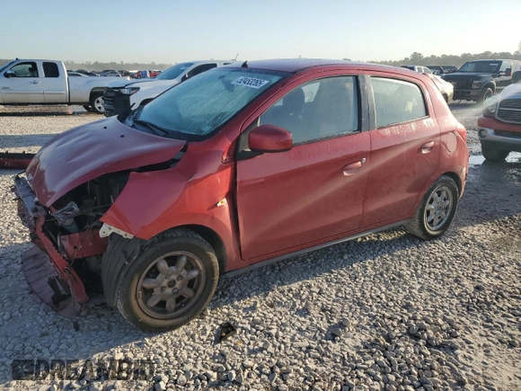2014 Mitsubishi Mirage DE with VIN ML32A3HJ2EH013672, listed as a Copart auction lot 52453265 with 149,417 mi miles and Salvage title. Bid and sale history available at DreamBid. Image 1.
