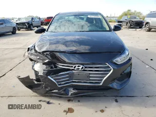 2022 Hyundai Accent SEL with VIN 3KPC24A61NE182565, listed as a Copart auction lot 67732004 with 26,799 mi miles and Salvage Title. Bid and sale history available at DreamBid. Image 5.