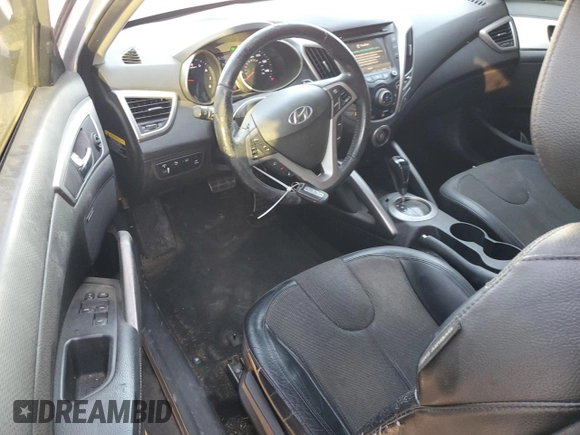 2012 Hyundai Veloster w/Gray Int с VIN KMHTC6AD2CU050738, выставлен на аукционе Copart как лот 42136435 с пробегом 151 482 миль миль и Списание • Salvage title. История ставок и продаж доступна на DreamBid. Изображение 8.