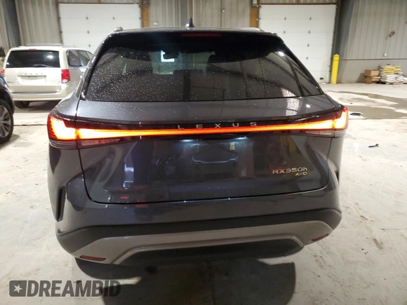 2024 Lexus RX with VIN 2T2BBMCA7RC032540, listed as a Copart auction lot 75915494 with 8,163 mi miles and Salvage Title. Bid and sale history available at carsss.com. Image 6.