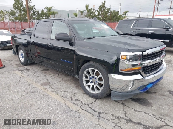 2017 Chevrolet Silverado 1500 LT with VIN 3GCPCREH2HG121743, listed as a IAAI auction lot 41742546 with 66,586 mi miles. Bid and sale history available at carsss.com. Image 1.