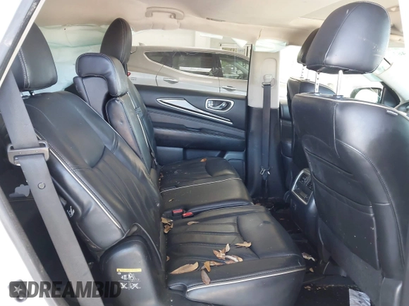 2020 Infiniti QX60 Luxe with VIN 5N1DL0MM9LC503000, listed as a IAAI auction lot 41650483 with 53,327 mi miles and . Bid and sale history available at DreamBid. Image 8.
