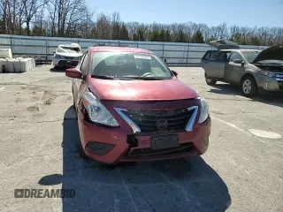 2018 Nissan Versa Sedan SV with VIN 3N1CN7AP7JK442869, listed as a Copart auction lot 47248545 with 145,686 mi miles and Salvage Title. Bid and sale history available at carsss.com. Image 11.