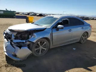 2015 Subaru Legacy Limited with VIN 4S3BNAJ6XF3062614, listed as a Copart auction lot 46528785 with 130,540 mi miles and Salvage Title. Bid and sale history available at DreamBid. Image 1.