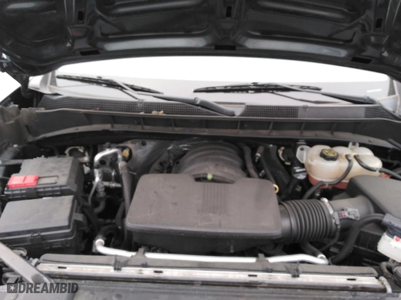 2019 Chevrolet Silverado 1500 Custom with VIN 1GCRWBEH8KZ413573, listed as a Copart auction lot 57072504 with 53,484 mi miles and Salvage Title. Bid and sale history available at carsss.com. Image 11.